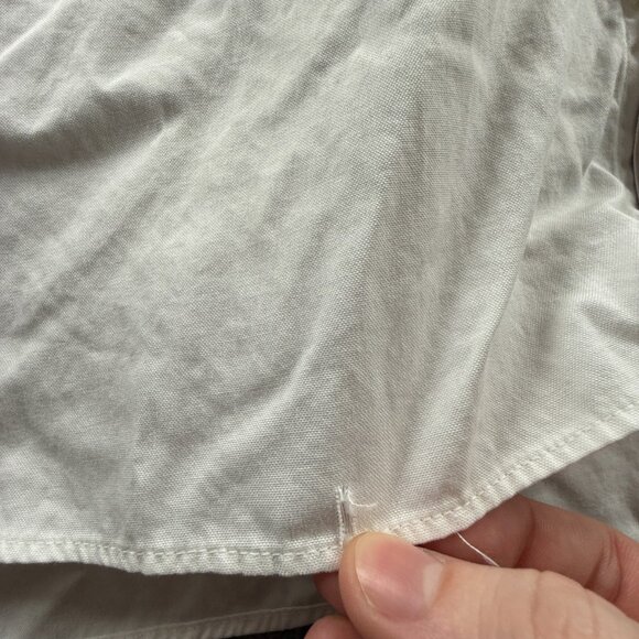 Gitman Bros 18.5 37 Pinpoint USA Cotton Oxford TTX Point White Shirt American - Picture 14 of 16